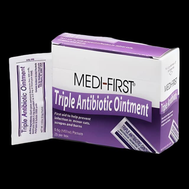 First Aid Antibiotic Medi-First® Ointment 0.5 Gram Individual Packet
