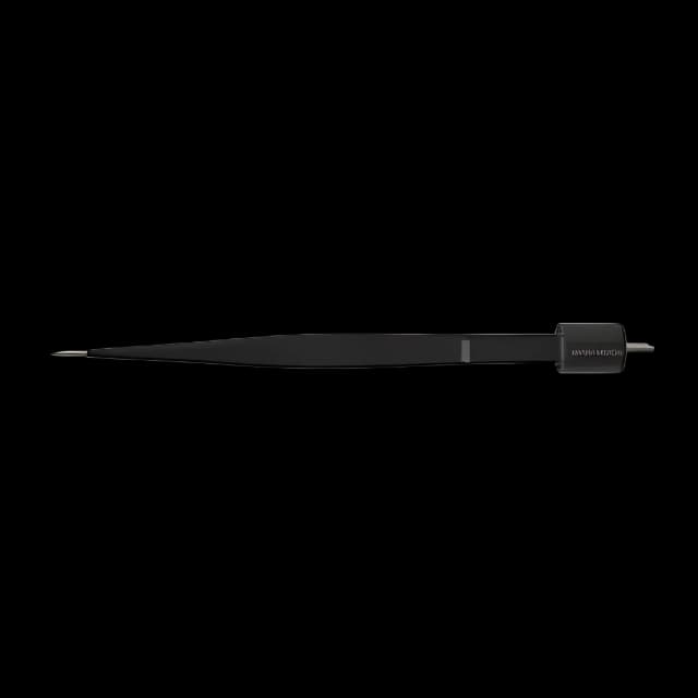 Bipolar Forceps Semkin 5-1/2 Inch Length Surgical Grade NonSterile NonLocking Thumb Handle Straight 0.5 mm Wide Tips
