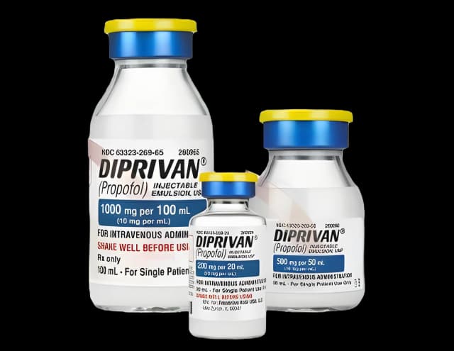 Diprivan® Propofol 1%, 10 mg / mL Injection Single-Use Vial 50 mL