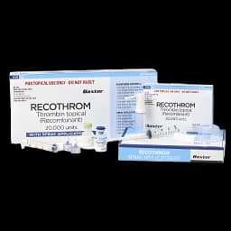 RECOTHROM THROMBIN, VL W/SPRAYKIT 20000IU