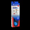 Powerstep® ProTech Orthotic Insole Full Length Size I Polypropylene / EVA / Polyester / Poron® Black / Blue Male 12 to 13