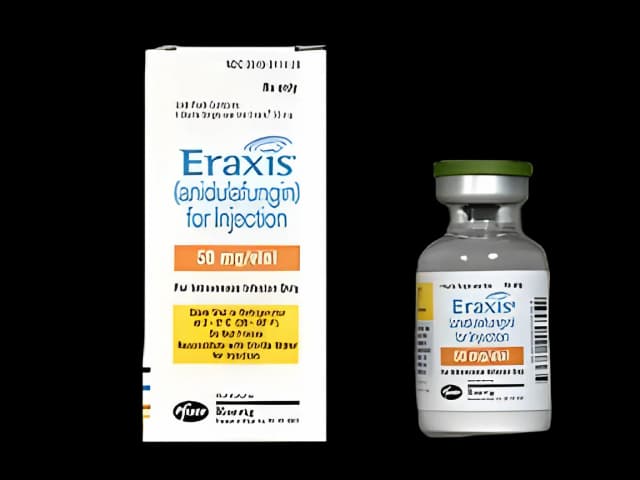 Eraxis™ Anidulafungin, Preservative Free 50 mg Injection Single-Use Vial 50 mL