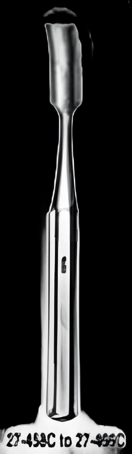 Instrument Gouge Hibbs 9-3/4 Inch L X 3/8 Inch W Curved