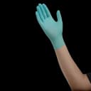 Exam Glove ESTEEM™ Stretch Large NonSterile Nitrile Standard Cuff Length Textured Fingertips Teal Chemo Tested
