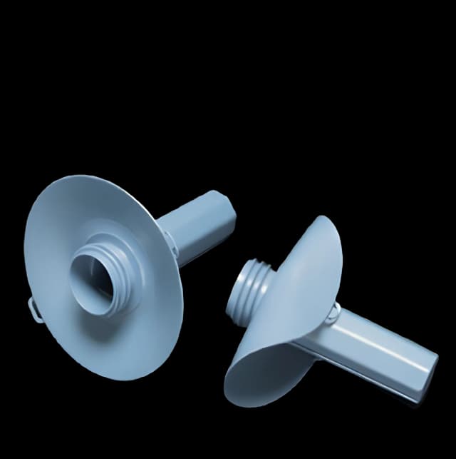 Light Handle Plastic, Rigid, Screw-on