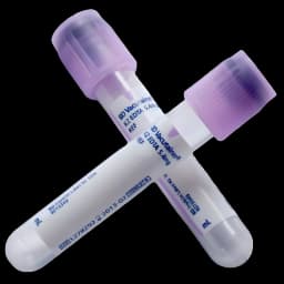 BD Vacutainer® Venous Blood Collection Tube K2 EDTA Additive 6 mL BD Hemogard™ Closure Plastic Tube - 367863