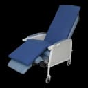 Geri-Chair / Recliner Seat Cushion NYOrtho 19 W X 70 D X 2 H Inch Foam / Gel