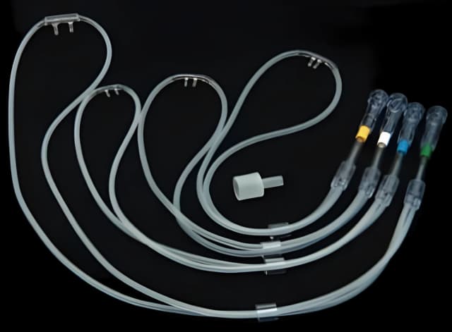 Nasal Cannula High Flow Delivery Comfort Soft Plus® Pediatric Curved Prong / NonFlared Tip - 0557