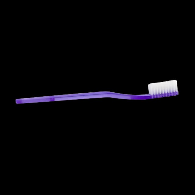 Toothbrush DawnMist® Translucent Purple Adult Soft