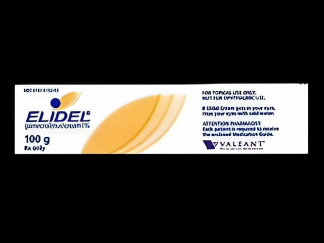 Elidel® Pimecrolimus 1% Cream Tube 100 Gram