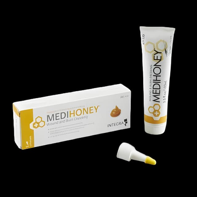 Honey Wound and Burn Dressing MEDIHONEY® 3.5 oz. Paste Sterile
