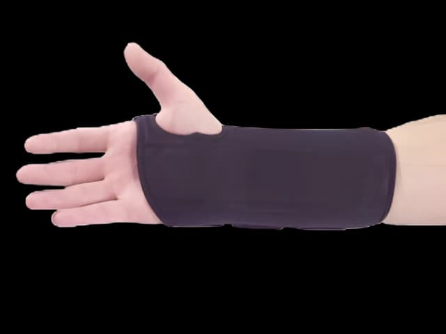 Wrist Brace Freedom® Comfort™ Foam / Metal / Polyester Right Hand Black Medium