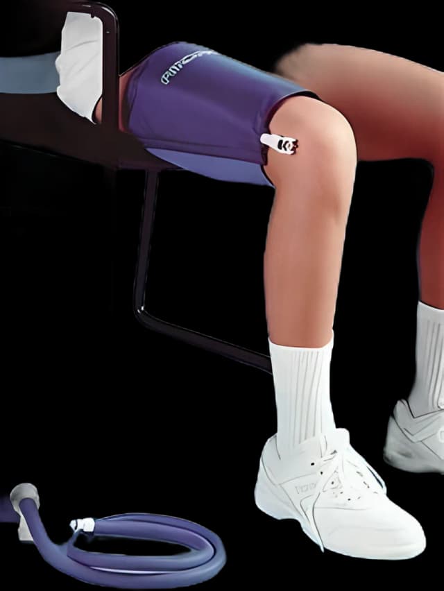 Cold Therapy Wrap AirCast® Cryo/Cuff® Thigh Large / X-Large 20 to 27 Inch Circumference Nylon / Vinyl Reusable - 13B01