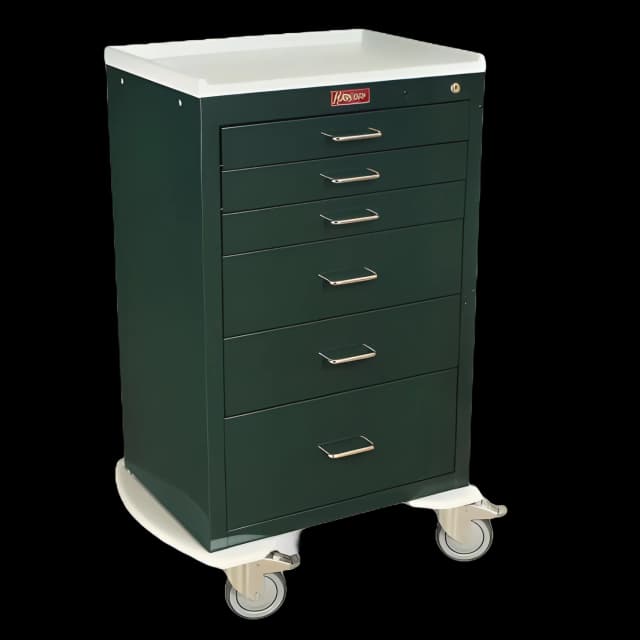 Anesthesia Cart Mini24 - Secure & Compact Design