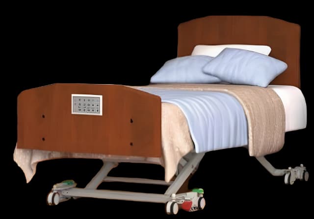 Span America Valley Oak Medical Bed Headboard/Footboard