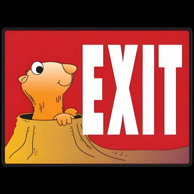 Door / Wall Sign Directory Sign Clinton™ EXIT