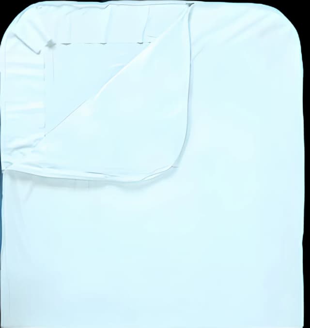 Post Mortem Bag Enviro-Saf 36 W X 90 L Inch One Size Fits Most Plastic Zipper Closure, Wraparound