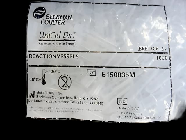 Reaction Vessel UniCel® DxI For UniCel® DxI 800, DxI 600 and DxC 880 Systems