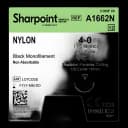 Nonabsorbable Suture with Needle Surgical Specialties™ Nylon HSM16 1/2 Circle Precision Reverse Cutting Needle Size 4 - 0 Monofilament