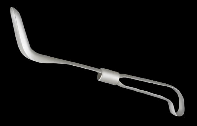 Rectal Retractor Miltex® 11 Inch Length OR Grade - 28-72