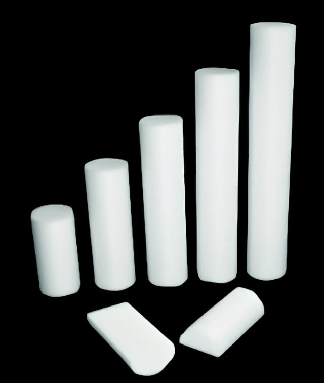 CanDo® Round Therapy Foam Roller White Polyethylene Foam 4 X 36 Inch