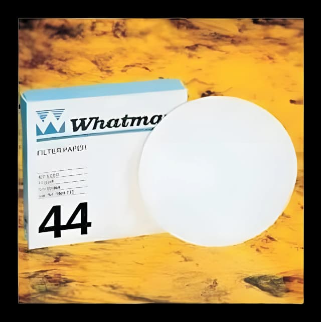 Whatman™ Filter Paper 110 mm, Circle Shape, Fine Porosity, Medium Flow Rate, 44 Grade, 3 µm Pore Size, 176 µm Thickness