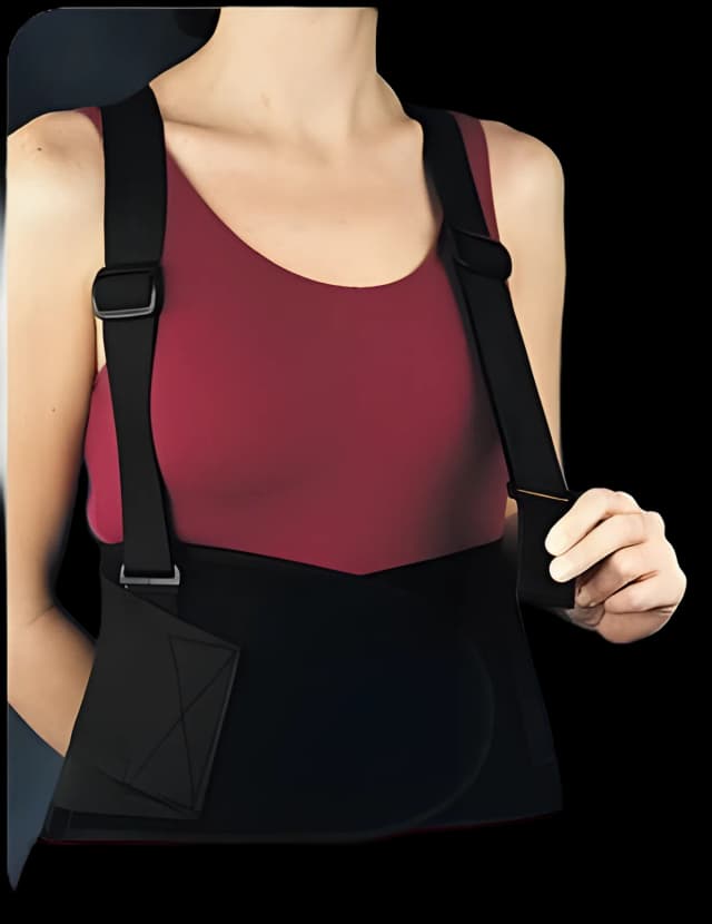 Occupational Back Support Extensor™ Medium Hook and Loop Closure 37 to 42 Inch Hip Circumference Adult