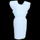 Patient Exam Gown McKesson One Size Fits Most Blue Disposable - 18-10847