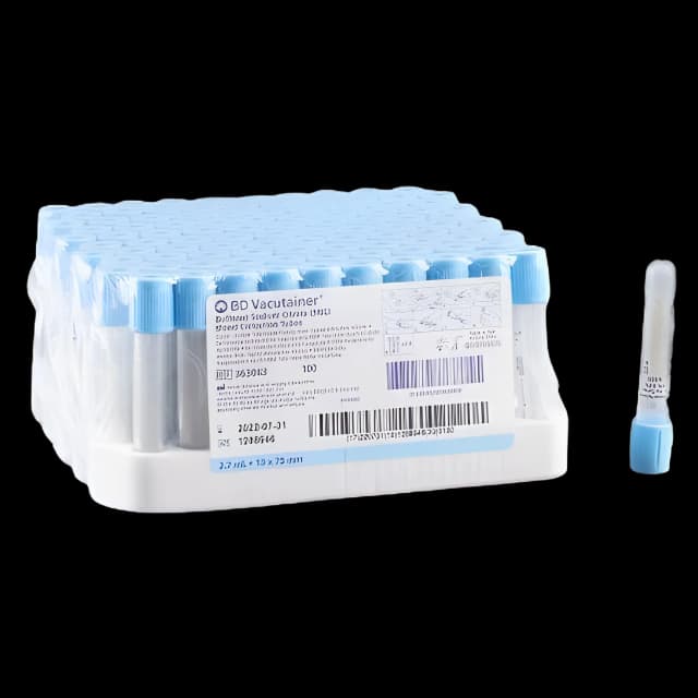 BD Vacutainer® Plus Venous Blood Collection Tube Sodium Citrate Additive 2.7 mL BD Hemogard™ Closure Plastic Tube
