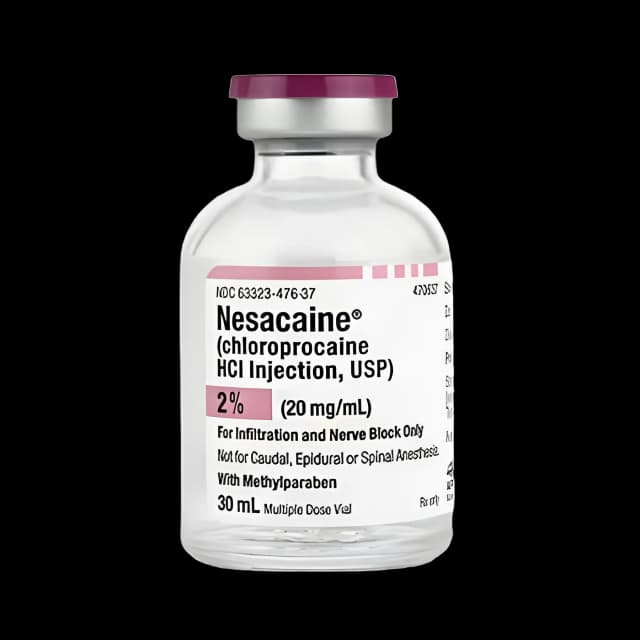 Nesacaine® Chloroprocaine HCl 2%, 20 mg / mL Injection Multiple-Dose Vial 30 mL - 1016450