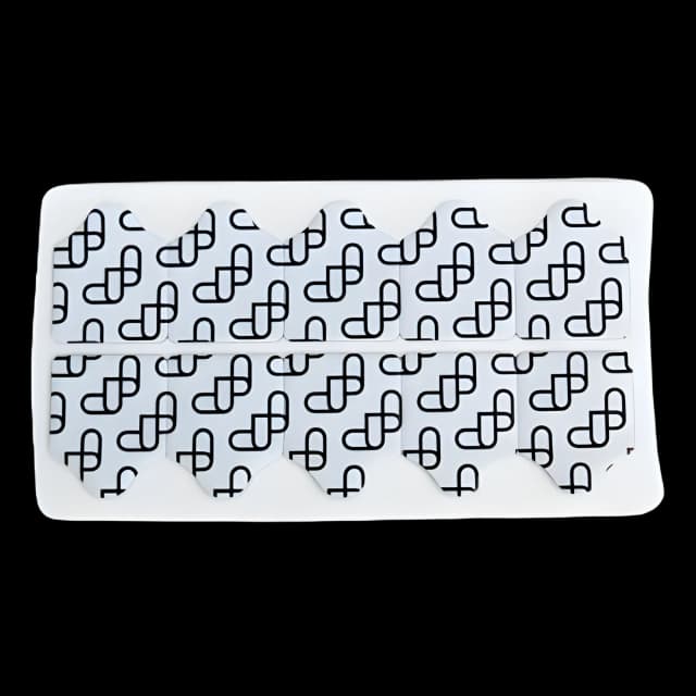 ECG Resting Electrode Midmark EZ-trode Tab Connector 100 per Pack - 2-100-0209