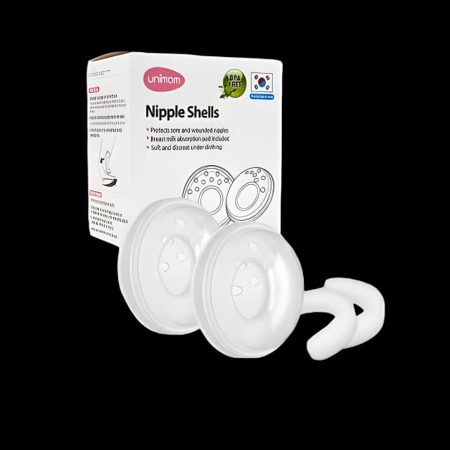 Unimom Silicone Nipple Shell - Protect Sore Nipples