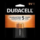Alkaline Battery Duracell® Coppertop® 9V Cell 9V Disposable 1 Pack