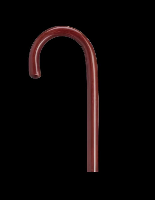 Harvy® Mahogany Wooden Cane 36" - Comfort & Support