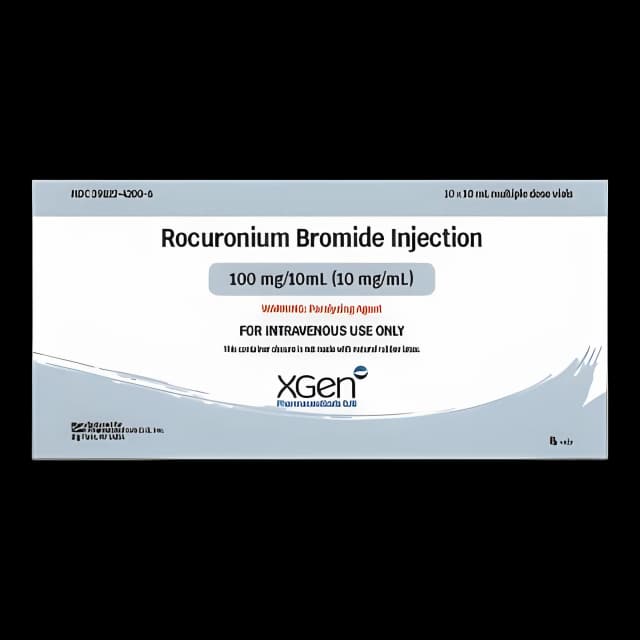 Rocuronium Bromide 10mg/mL Injection by Xgen Pharmaceuticals