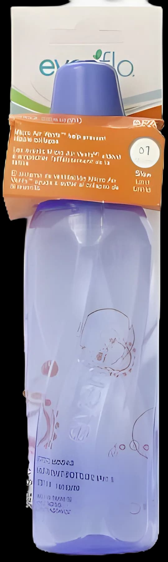 Evenflo Classic 8oz Baby Bottle - BPA-Free with Slow Flow Nipple