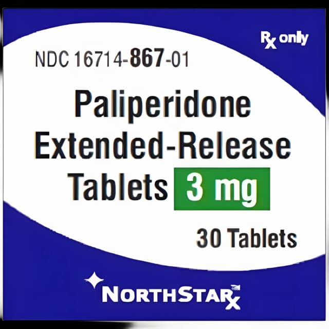 Buy Paliperidone 3 mg Tablet - Treat Schizophrenia