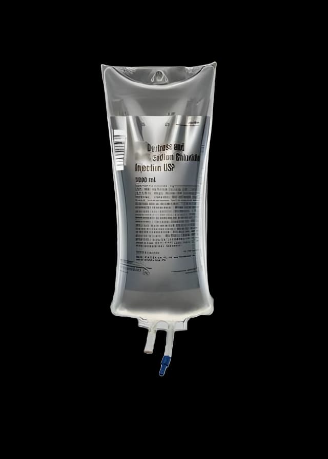 Caloric Agent Dextrose / Sodium Chloride 2.5% - 0.45% IV Solution Flexible Bag 1,000 mL
