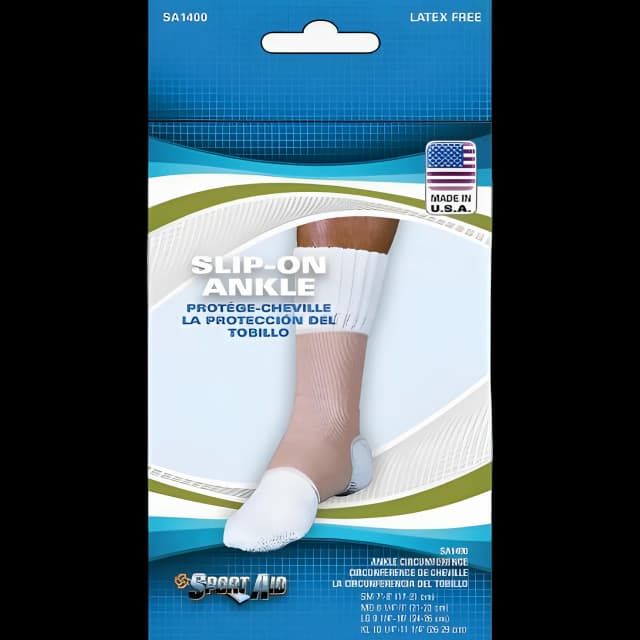 Ankle Support Sport Aid™ X-Large Pull-On Foot - SA1400 BEI XL