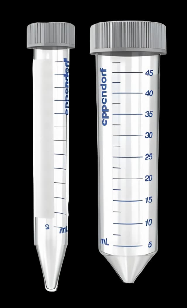 Eppendorf 50 mL Screw Cap Test Tube - Sterile & Graduated