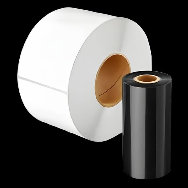 Uline Thermal Ribbon for Medical Labeling - 5.12 X 984