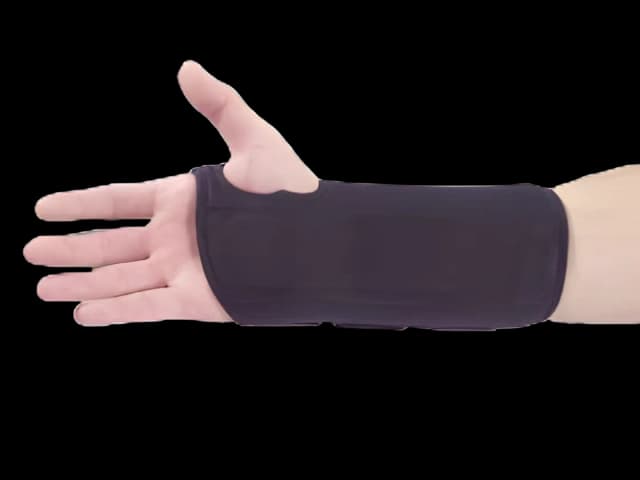 Wrist Brace Freedom® Comfort™ Foam / Metal / Polyester Right Hand Black Small
