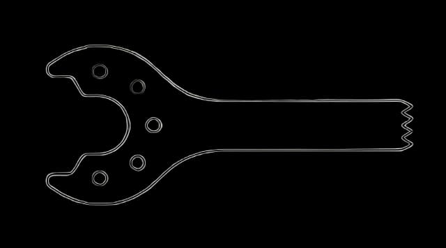 Saw Blade Sagittal Straight Edge, Coarse Tooth - ZS-332