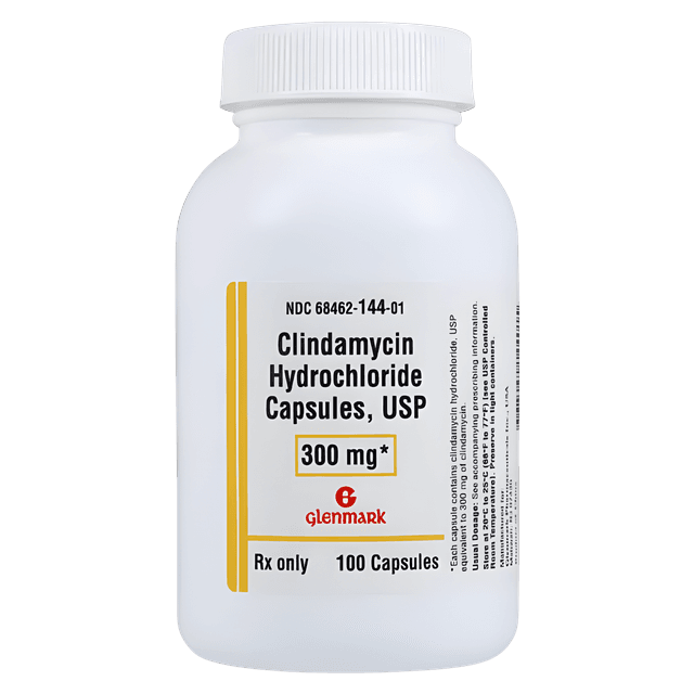 CLINDAMYCIN HCL 300 MG CAP 100 (100/BTL)