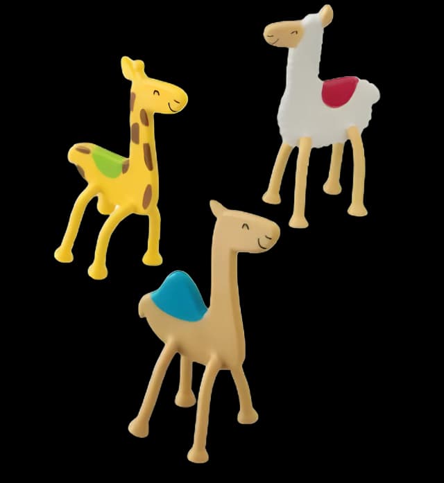 SmileMakers® 24 per Pack Long Neck Animal Bendables Toys 5 Inches