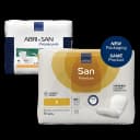 Bladder Control Pad Abri-San™ Premium 9 Inch Length Light Absorbency Fluff / Polymer Core Level 1