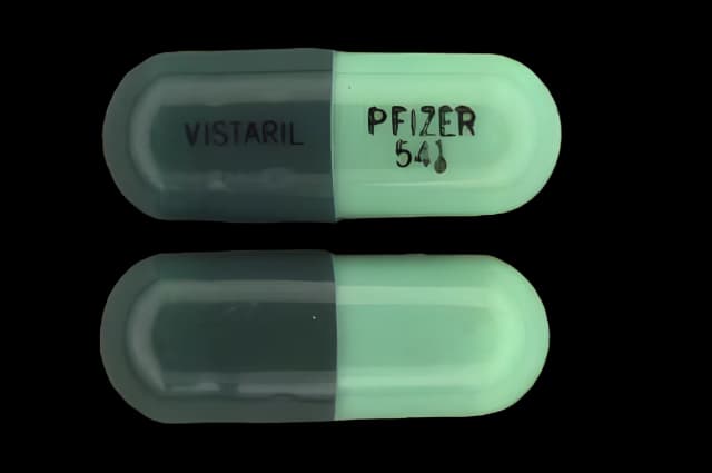 Vistaril® Hydroxyzine Pamoate 25 mg Capsule Bottle 100 Capsules