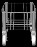 Rubbermaid® Slim Jim® Dolly for Medical Waste