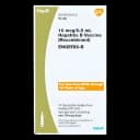 ENGERIX-B® Pediatric Hepatitis B Vaccine Indicated for People from Birth Through 19 Years of Age 10 mcg / 0.5 mL Injection Prefilled Syringe 0.5 mL