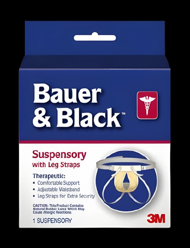 Athletic Supporter Bauer & Black™ Medium White